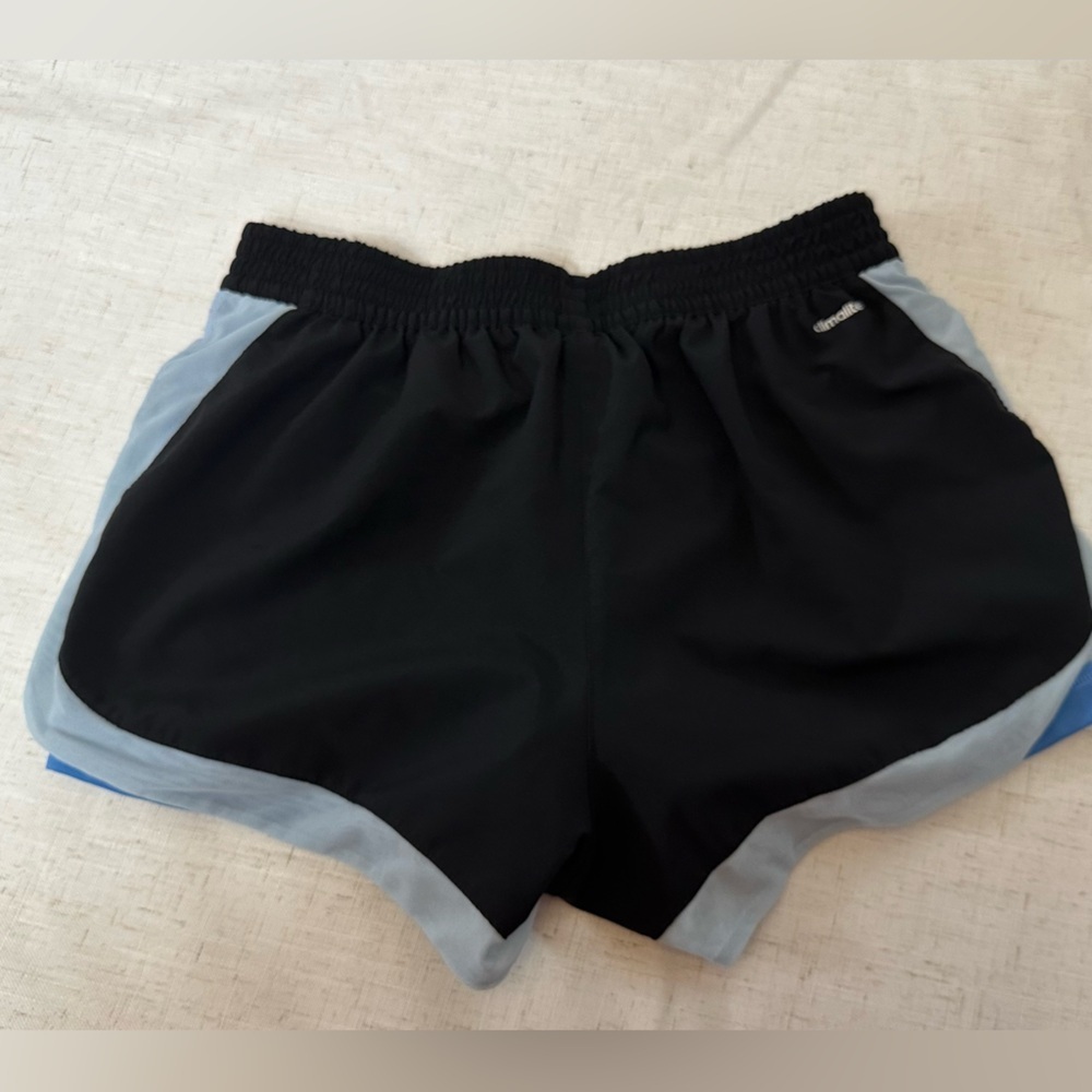Adidas Blue Performance Athletic Shorts - Picture 5 of 12